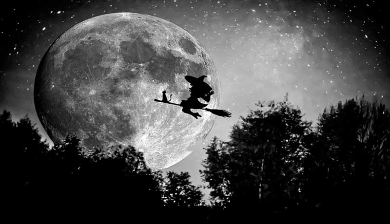 Soñar con brujas volando
